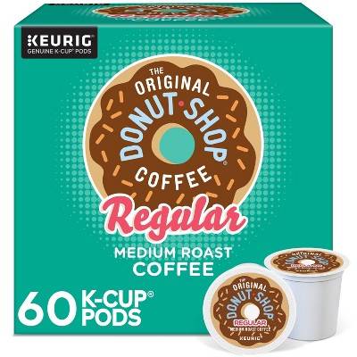 The Original Donut Shop Medium Roast Regular Coffee K-Cup Pods (23.4 oz, 60 ct)