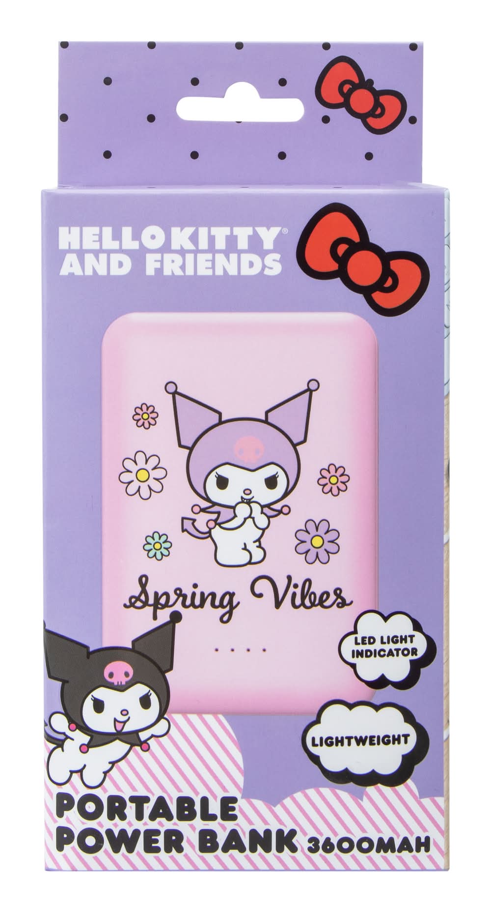 Hello Kitty And Friends® Portable Power Bank 3600MAh Kuromi