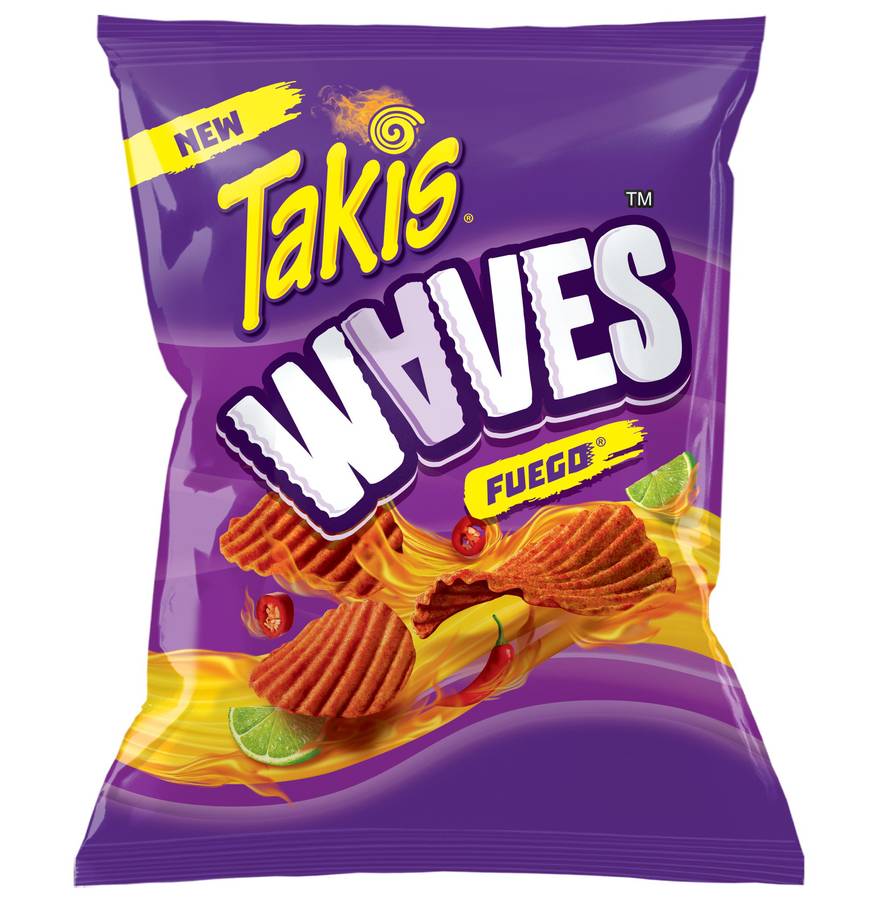 Takis Kettlez Fuego Hot Chili Pepper and Lime Kettle-Cooked Potato Chips