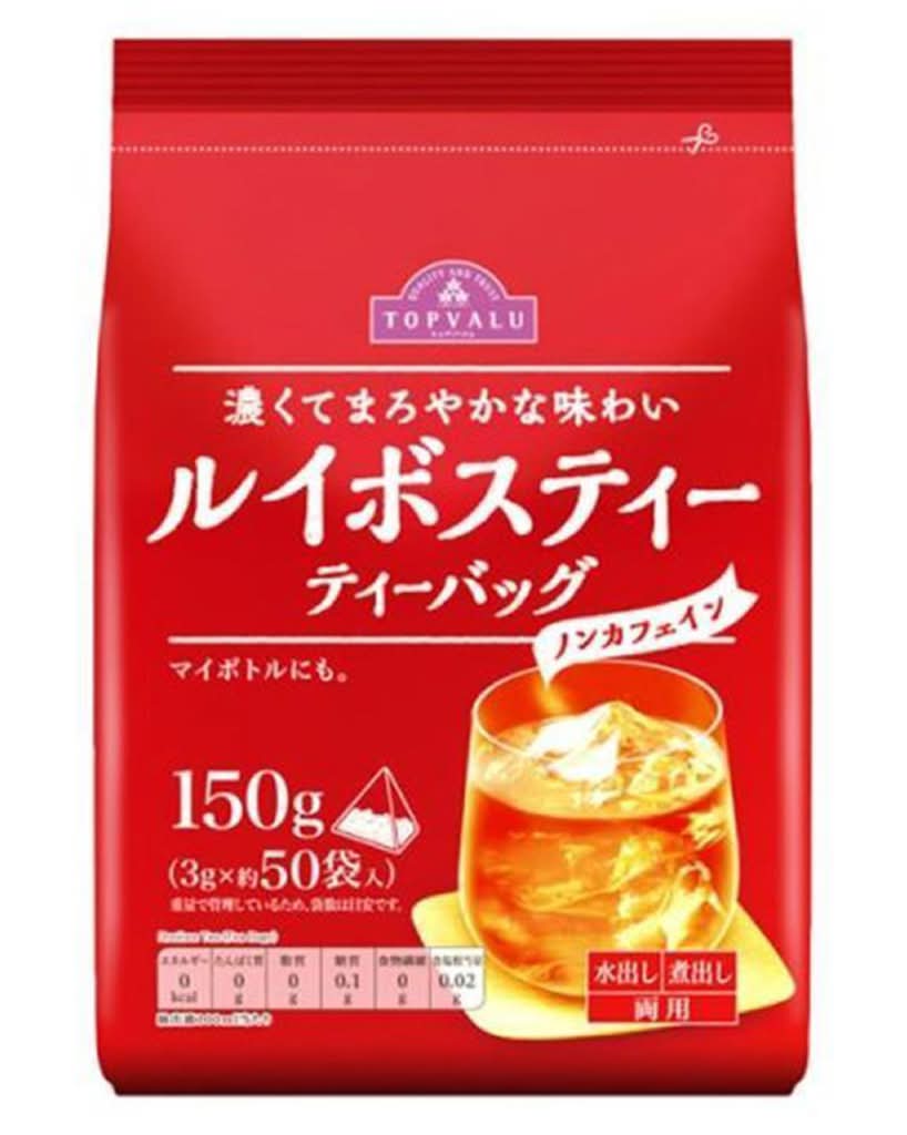 トップバリュ 濃くてまろやかな味わいルイボスティー ティーバッグ (50 入)