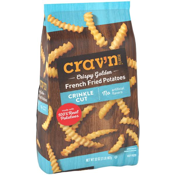 Crav'n Flavor Crispy Golden French Fried Potatoes (2 lbs)