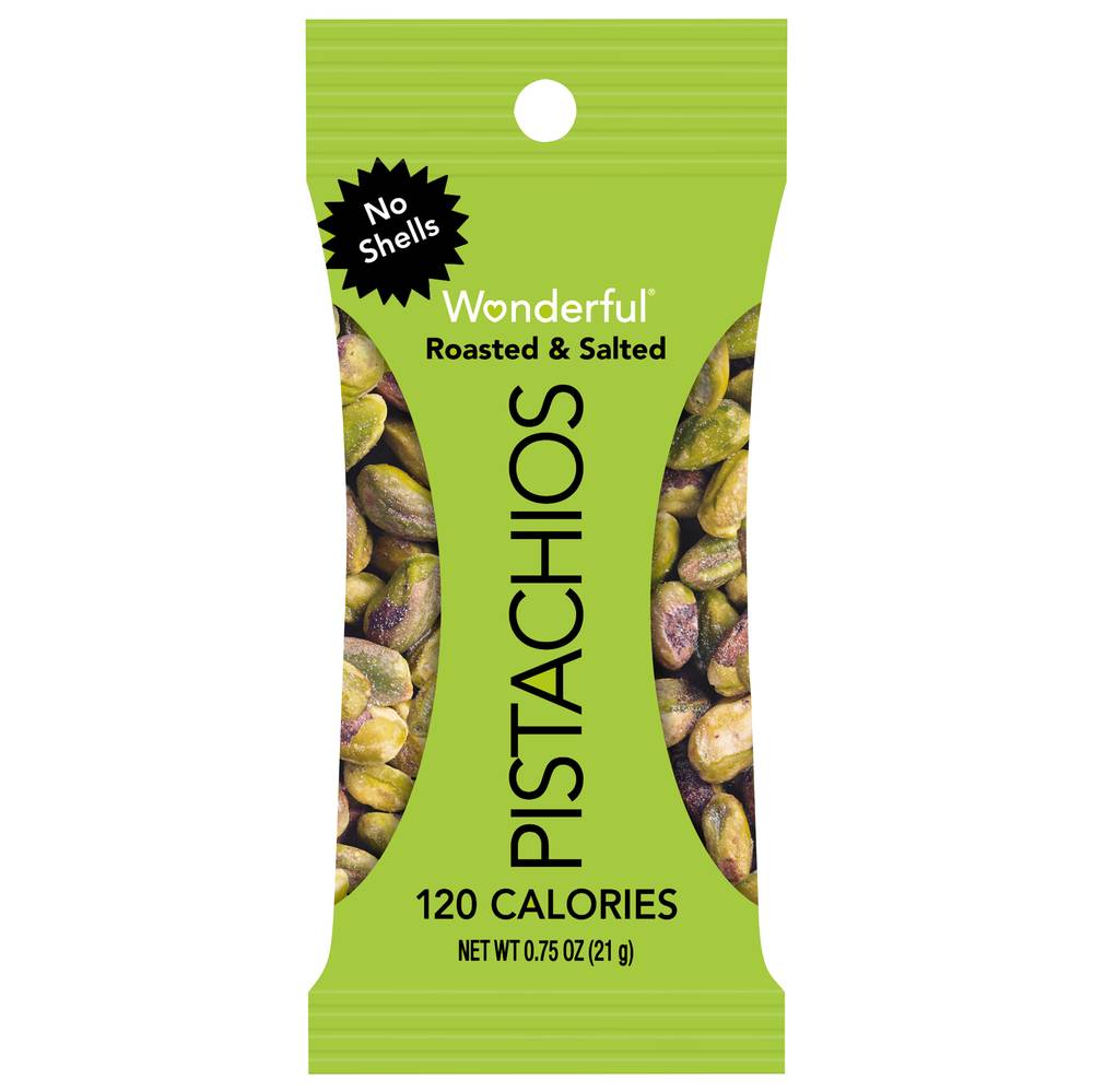 Wonderful Roasted Salted Pistachios No Shell