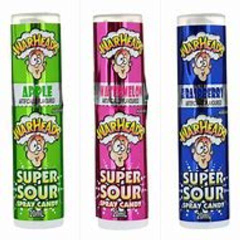 Warheads Super Sour Spray Assorted 0.53oz