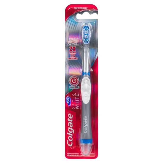 Colgate 360 Optic White Sonic Power Toothbrush Spearmint (1 ea)