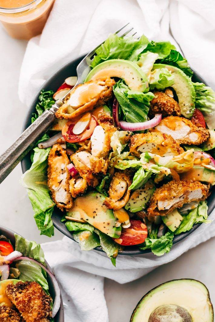 Salade Chèvre Filet D'escalope