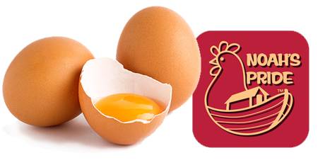 Noah's Pride - Loose Brown Eggs, Cage Free - 7.5 Dz (Case of 1)