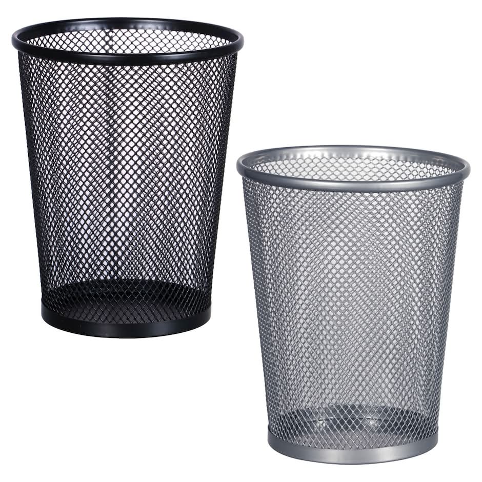 Jot Jumbo Metal Pencil Cups, 4.5x5.375-in.