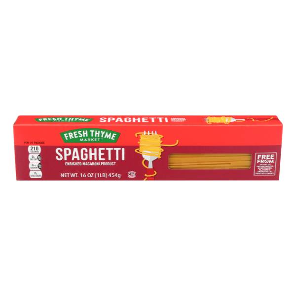 Fresh Thyme Spaghetti Pasta