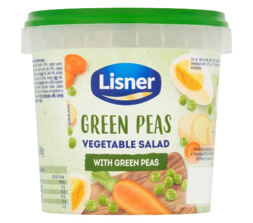 Lisner Vegetable Salad With Peas (500g)
