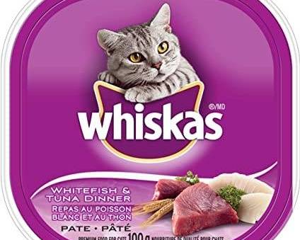 Whiskas Whitefish & Tuna Dinner 100g