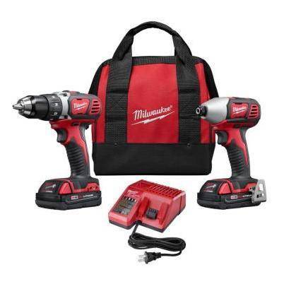 Milwaukee M18 18-volt Lithium-Ion Cordless Drill & Impact Driver Combo Kit