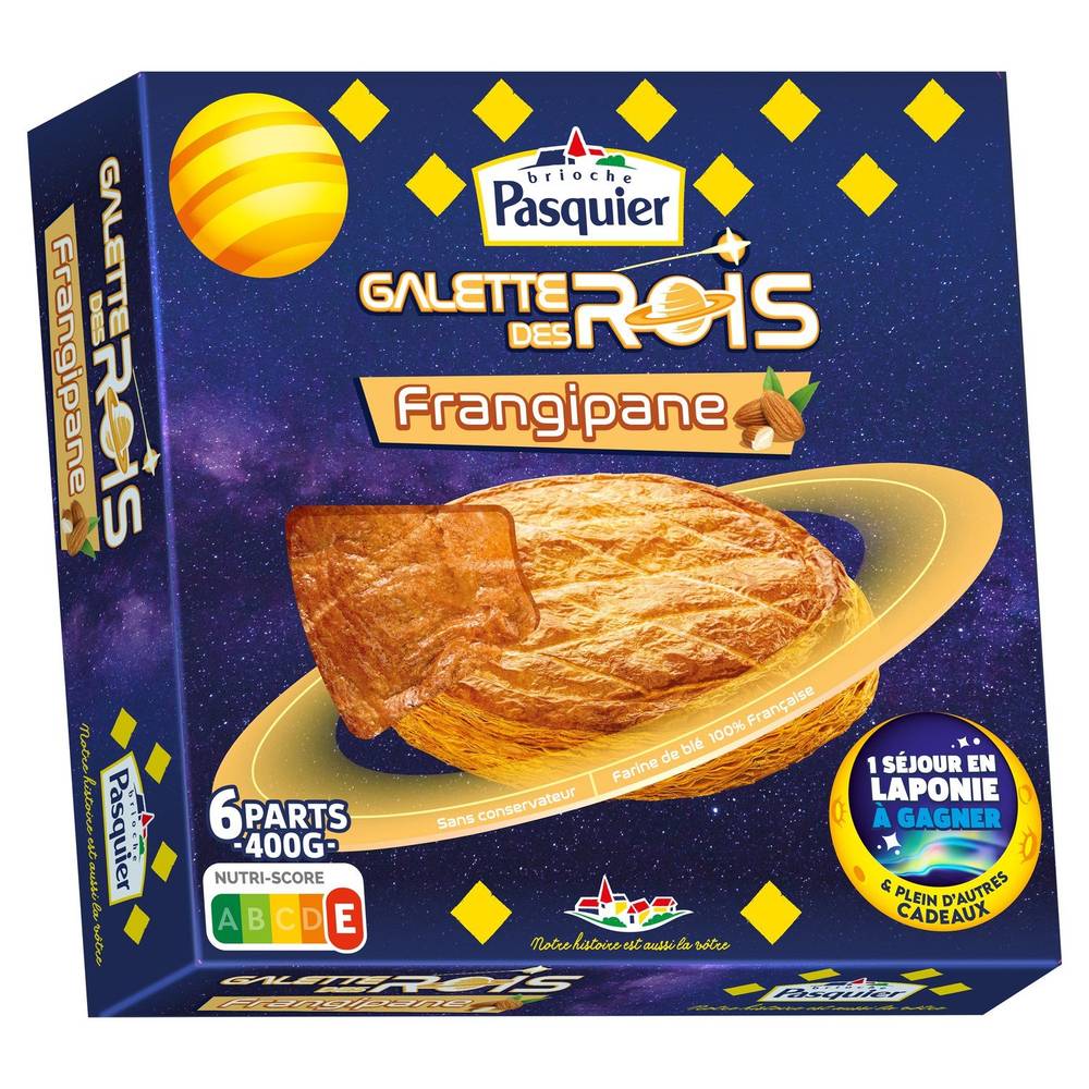 Brioche Pasquier - Galette rois frangipane avec fève (6)