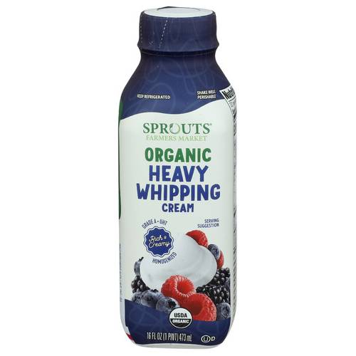 Sprouts Organic Heavy Whipping Cream