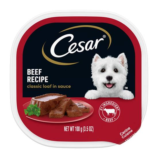 Cesar Beef Dog Food 3.5oz