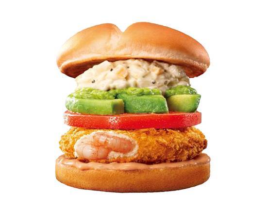 【単品】アボカド エビバーガー Avocado Shrimp Burger