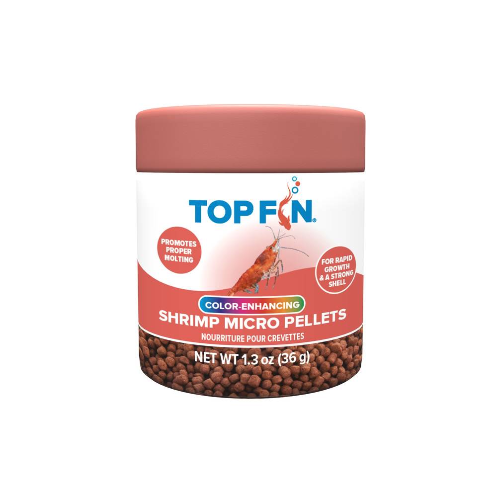 Top Fin® Shrimp Pellet Food (Size: 1.3 Oz)