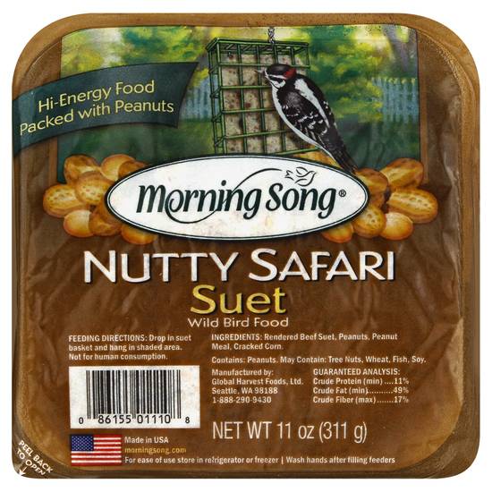 Morning Song Suet Wild Bird Food