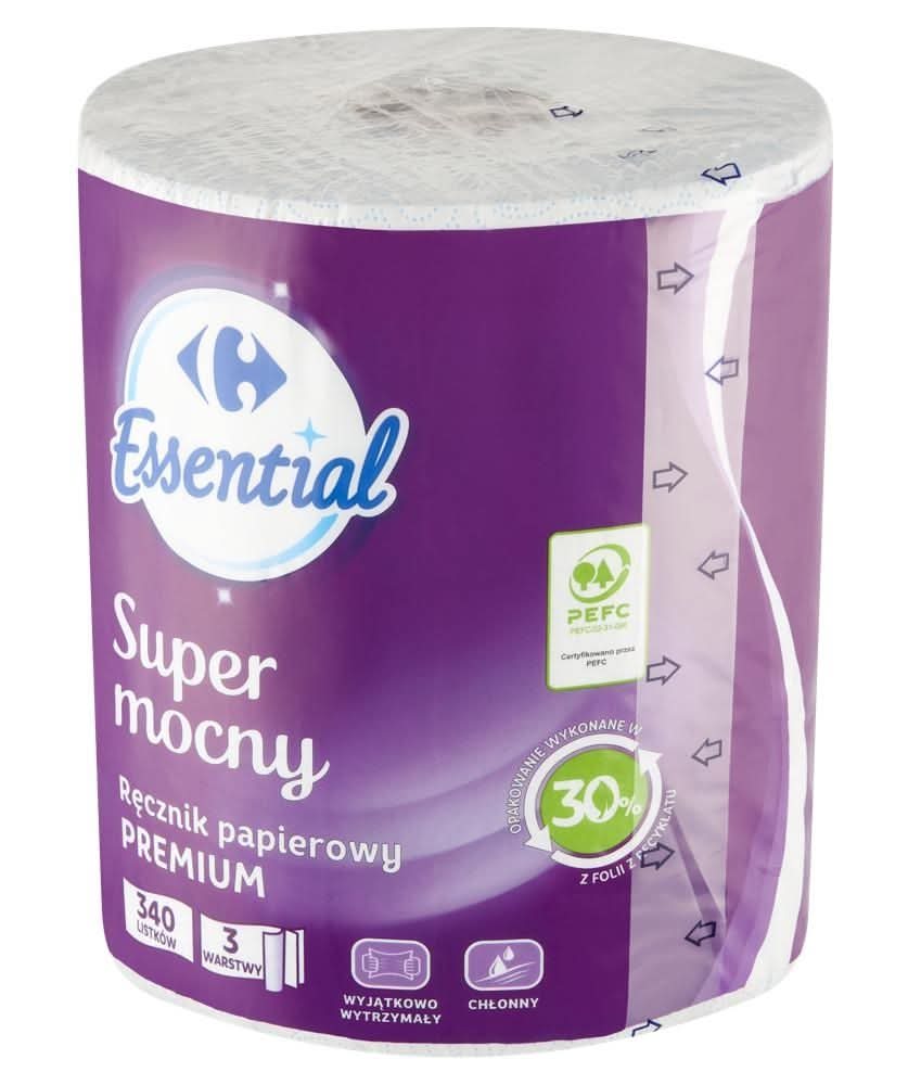 Carrefour Essential Ręcznik papierowy premium