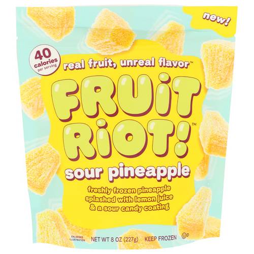 Fruit Riot Sour Candy Pineapple