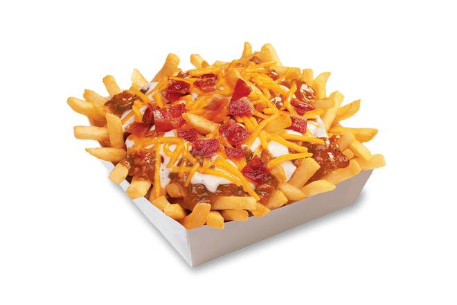 Bacon Ranch Chili Cheese Fries