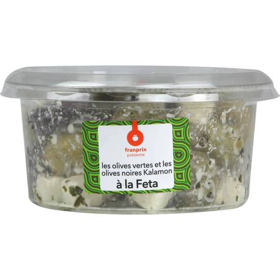 Olives vertes et fromage Franprix 150g