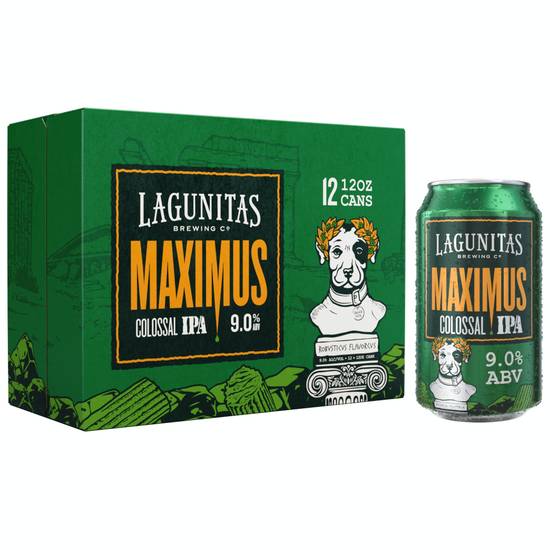 Lagunitas Maximus Ipa Beer (12 ct, 12 oz)