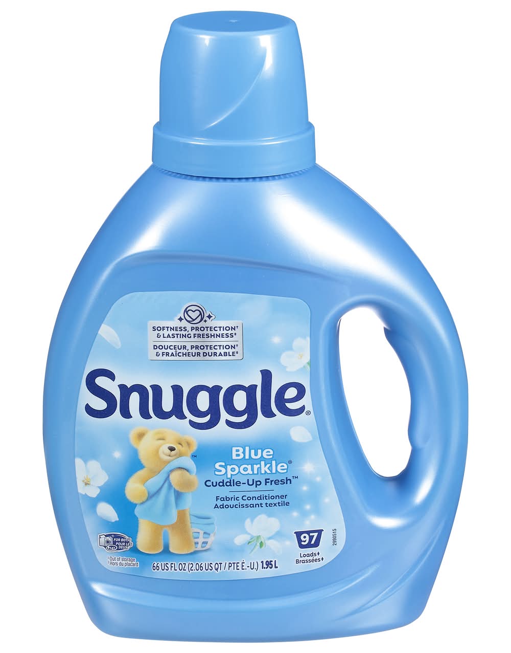 Snuggle Blue Sparkle Fabric Softener Liquid 90 Loads (75 oz)