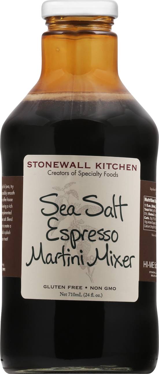 Stonewall Kitchen Martini Mixer, Sea Salt Espresso - 710 ml