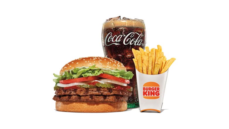 Double Whopper Meal
