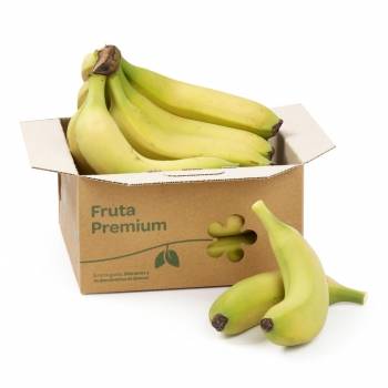 Plátano de Canarias premium a granel 1 Kg aprox