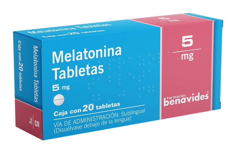 Almus · Melatonina tabletas 5 mg (20 un)