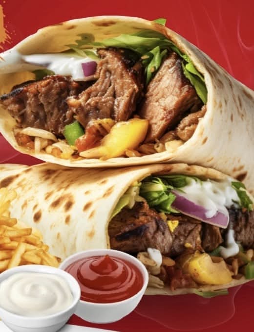 Lamb Döner Kebab Wrap
