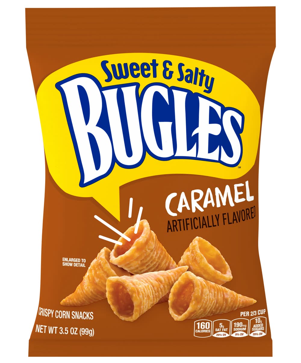 Bugles Sweet & Salty Caramel Corn Snacks (3.5 oz)