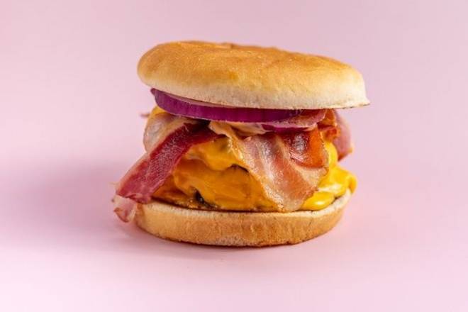 🍔 🇫🇷 🥓 Triple Bacon Cheeseburger