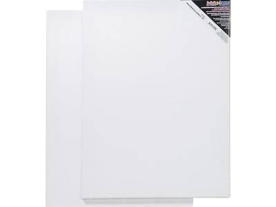Darice Stretched Canvas (2 ct) (18 x 24 in/white)