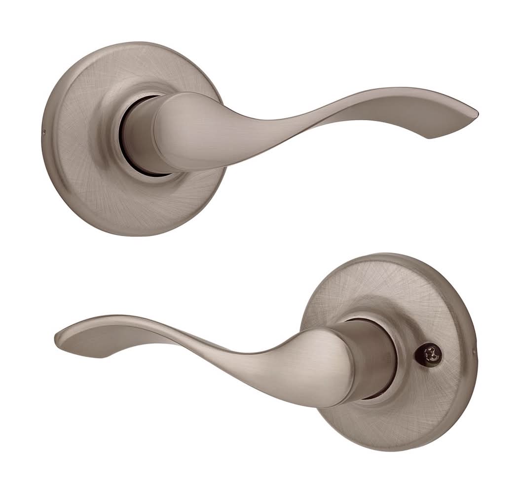 Kwikset Balboa Traditional Satin Nickel Passage Lever