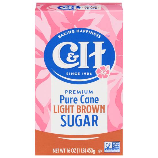 C&H Golden Brown Pure Cane Sugar (16 oz)