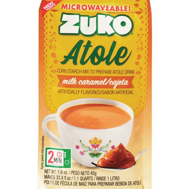 Zuko Atole Milk Caramel Ind