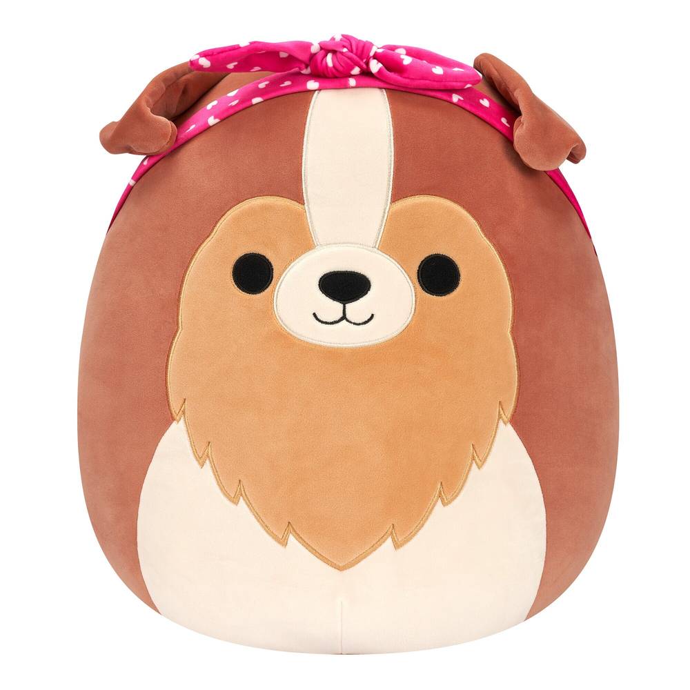 Squishmallows Valentine'S Brown Sheltie, 20 In