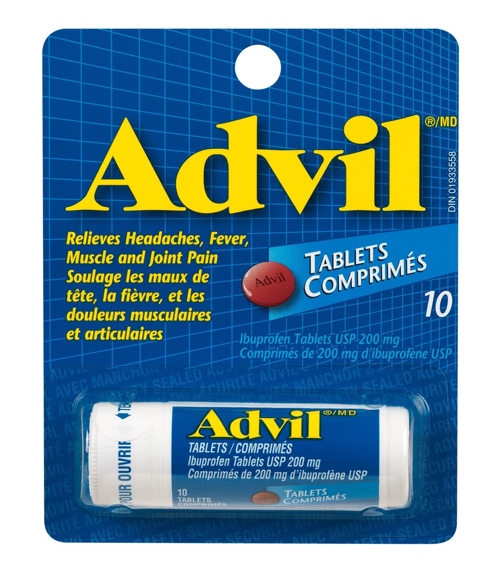 Advil Pfizer 200 mg Tablets (10 ct)