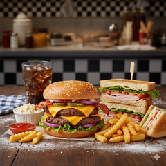 ALL AMERICAN BURGERS & SANDWICHES (2616 Blodgett St)