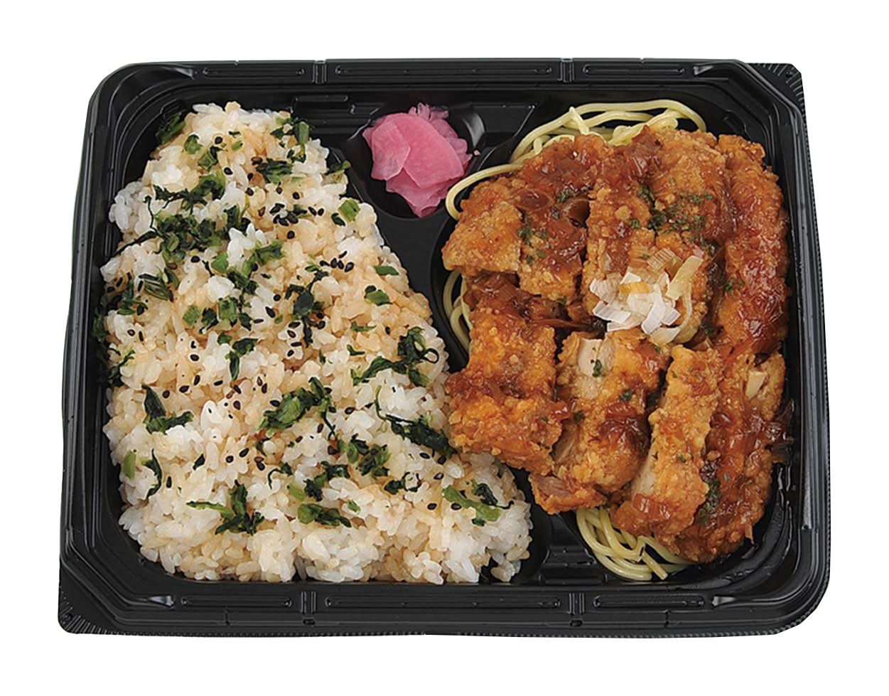 ◎油淋鶏＆野沢菜まぶしめし