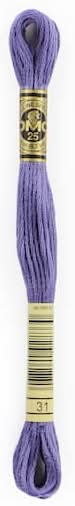 Dmc 6 Strand Embroidery Floss, Blue