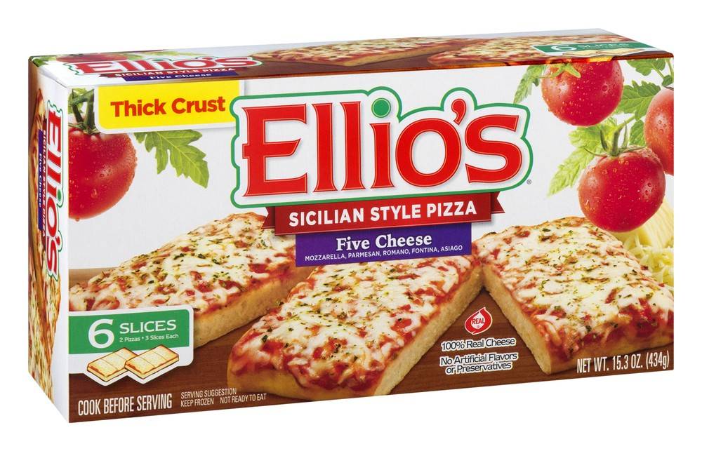 Ellio's Five Cheese Frozen Pizza (15.3 oz)