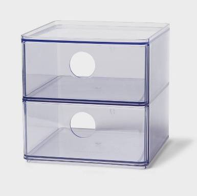 Brightroom Clear Stackable Drawer