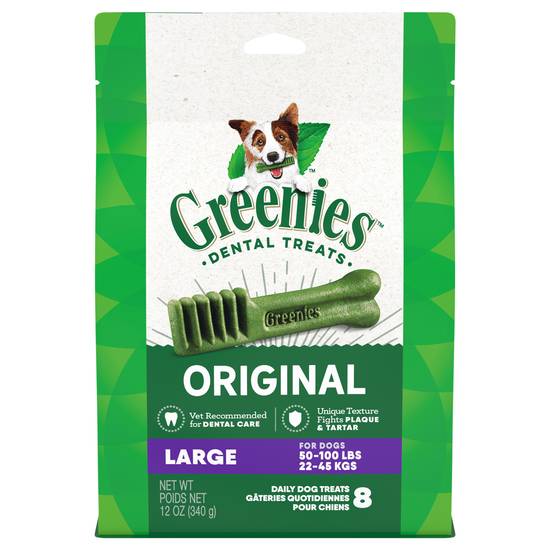 Greenies Original Large Size Natural Dental Dog Treats