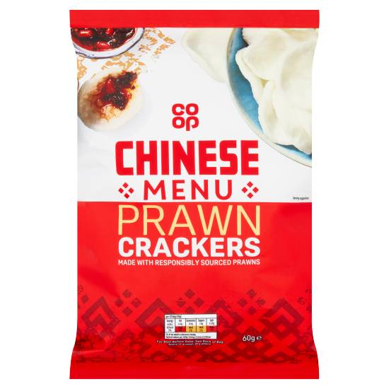 Co-Op Chinese Menu Prawn Crackers 60g