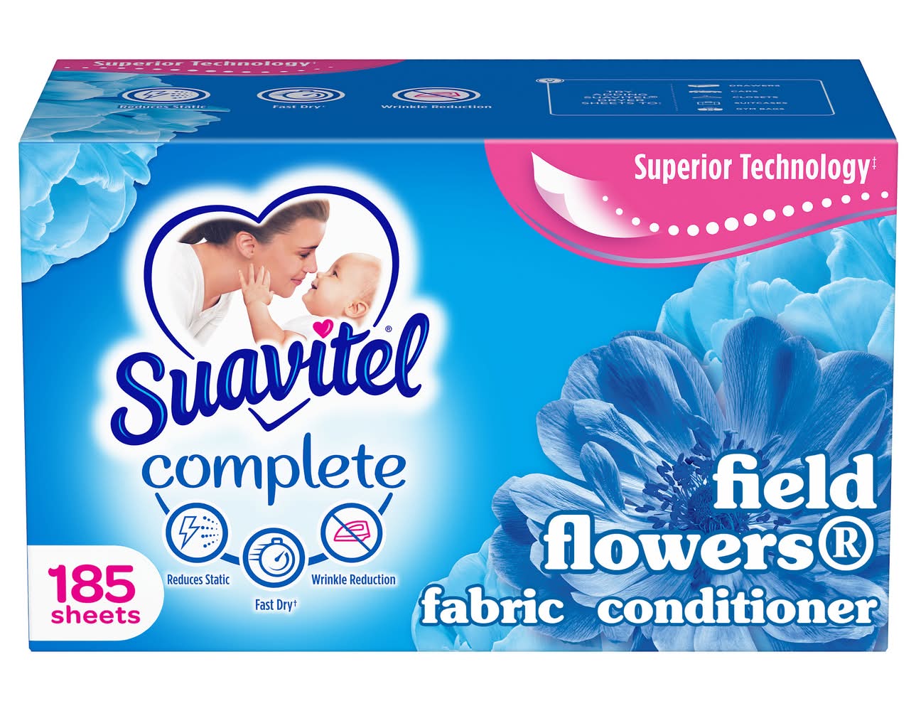 Suavitel Complete Field Flowers Fabric Conditioner (7.83 oz)
