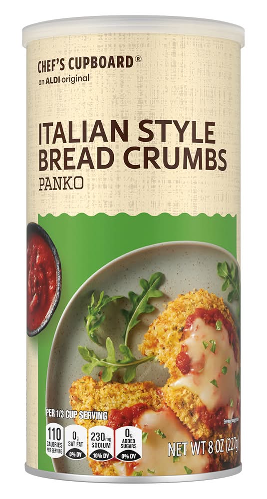 Chef's Cupboard Italian Style Bread Crumbs (8 oz)