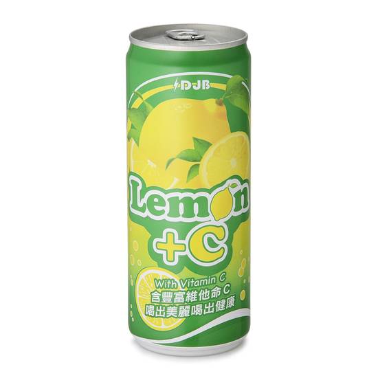 DJB LEMON+C氣泡飲-檸檬口味 330ml <330ml毫升 x 1 x 4Can罐> @10#4712106170353